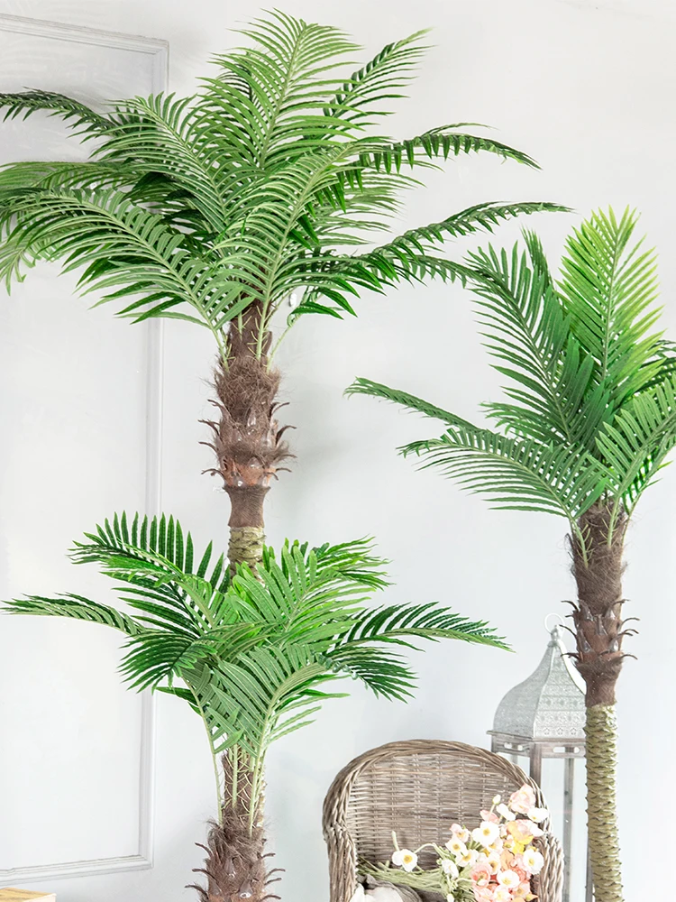 

Домашний декор, Большая искусственная игла 1,5 м, 2 м, имитация горшечных растений, украшение на Рождество и свадьбу, настольные украшения в скандинавском стиле