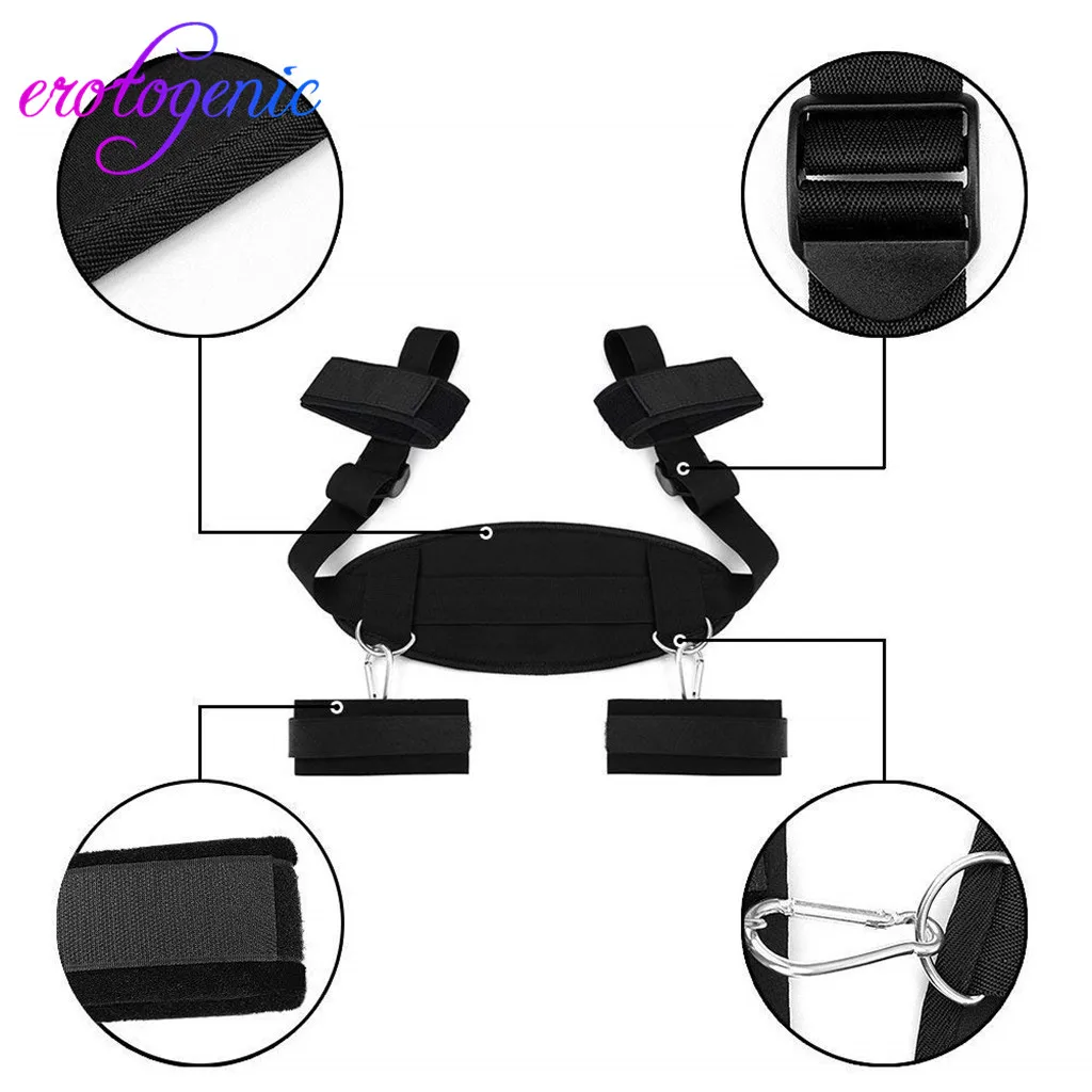 Sex Play Thigh Restraint Sling for Fetish Game Bondage Tie up Cuffs Adult Toy Juguete Sexual Restraints Accessories |