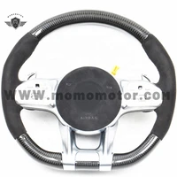 carbon steering wheel racing sport steering wheel for mercedes benz g63 glc43 glc63s gle53 amg w219 steering 2019 2020