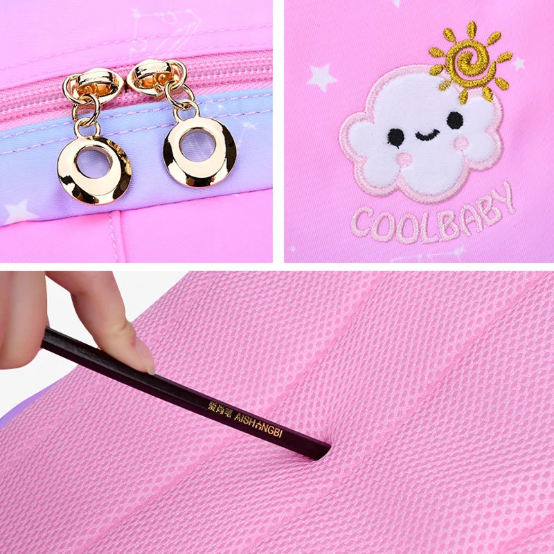 SUN EIGHT Girls Backpacks School Bags for Girls Children Backpack Kids Bag Nylon Waterproof schoolbagMochilas