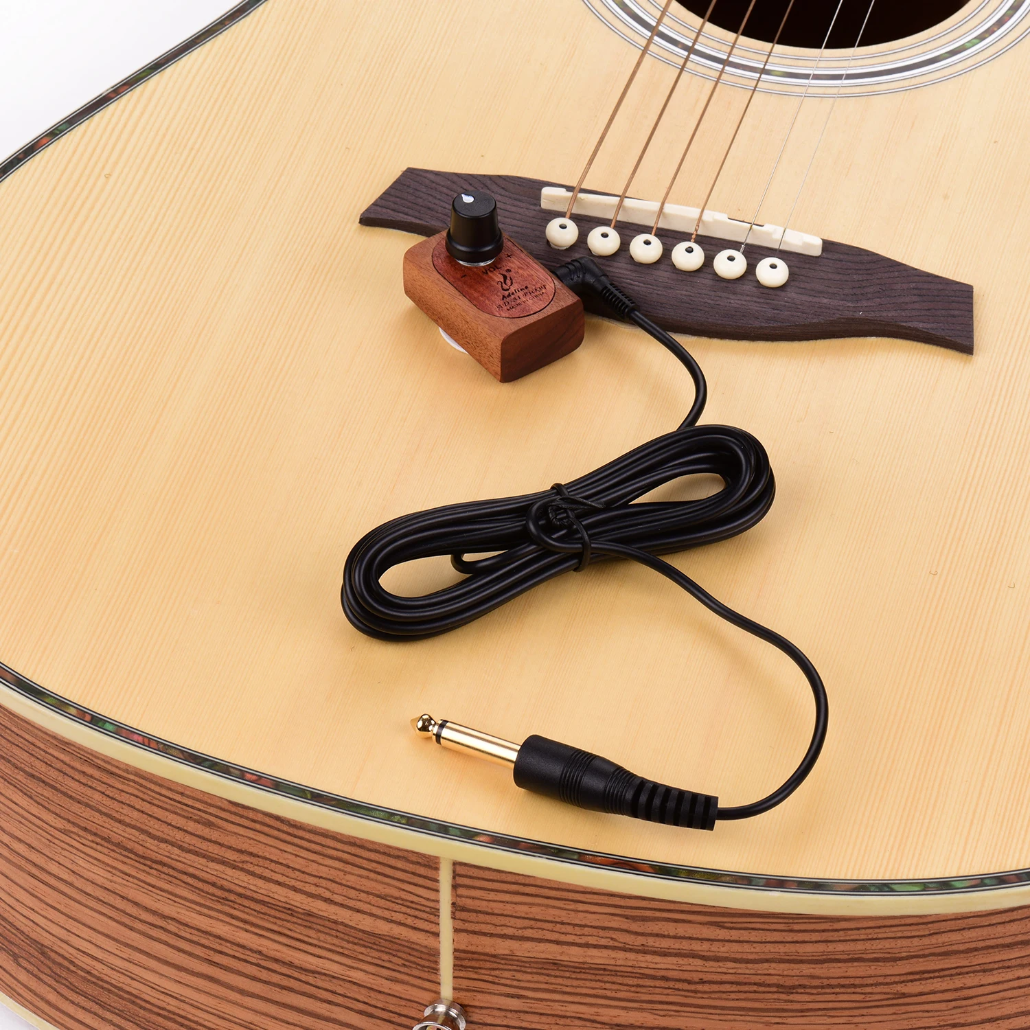 Аделина AD-81 самоклеящаяся деревянной гитары отправляются датчик захвата с