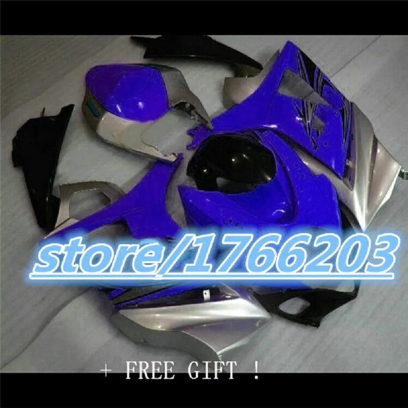 

New Injection fairing kit for SUZUKI GSXR1000 body kits GSXR 1000 2007-2008 GSXR1000 07-08 blue silver black Fairing Bodywor