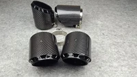 1 piece carbon fiber exhaust pipe for f87 m2 f80 m3 f82 f83 m4 f90 m5 m performance car accessories stainless steel muffler tip