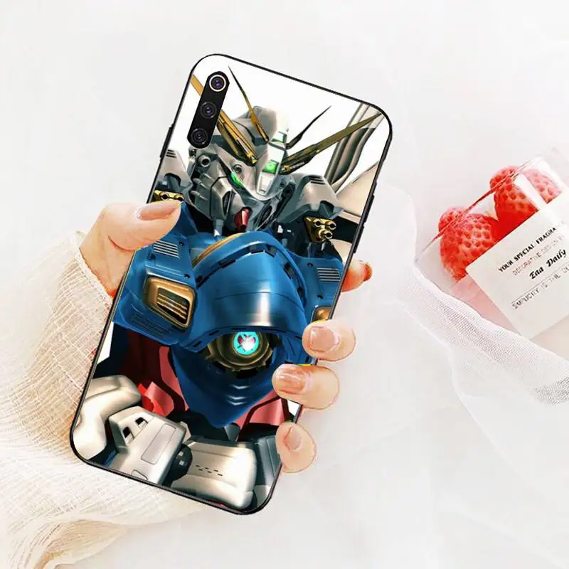 

Up To Mecha Warrior Phone Case For Redmi 9A 8A 7 6 6A Note 9 8 8T Pro Max Redmi 9 K20 K30 Pro Black Silicone Soft TPU Case