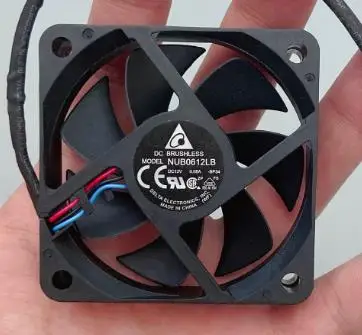 100% рабочий кулер для сервера NUB0612LB BP34 DC 12V 0.08A 60x60x15 мм