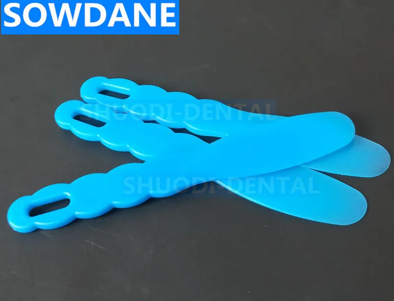 5 шт. зубные смешивание штукатурка шпатель пластиковый медицинский Шпатель