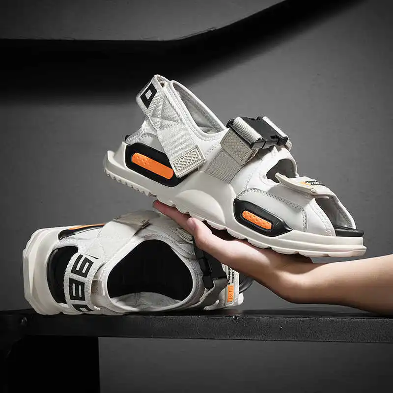 

casual 2019 shoes fashion Slippers men's youth sandals outdoor