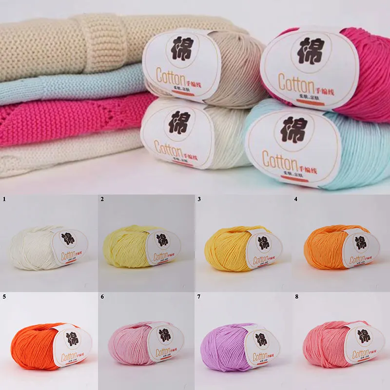 

50g/ball Mohair Yarn Wool Hand Knitting Baby Sweater Thread Colorful Crochet Crude Yarn Needlework Baby Thread Kniting Wool New