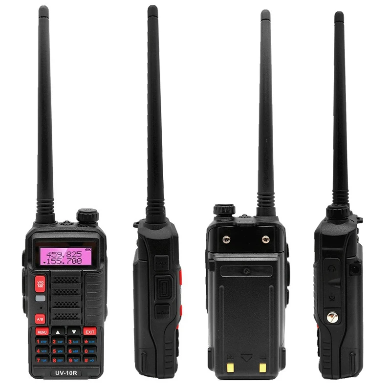 New BAOFENG UV-10R 10W Walkie Talkie Ham CB Radio Stations VHF UHF Amateur Transceiver 30Km For Hunting Strong Penetration | Мобильные