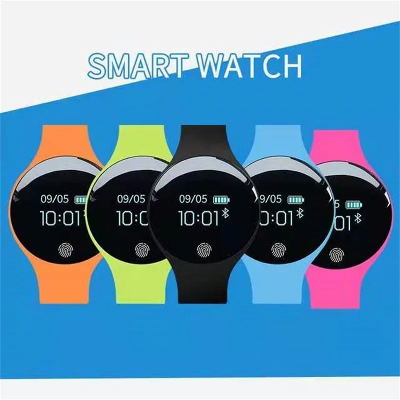 Bluetooth Smart Teen Alarm Clock Watch Supports Health Monitoring Information Push Motion Tracking Sleep Analysis Step Counting |