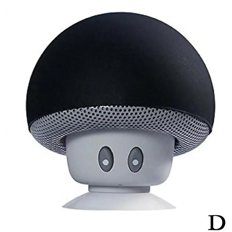 Мультяшные Bluetooth колонки портативные мини грибы формы мобильного телефона стойки Bluetooth колонки водонепроницаемые беспроводные динамики - Цвет: D