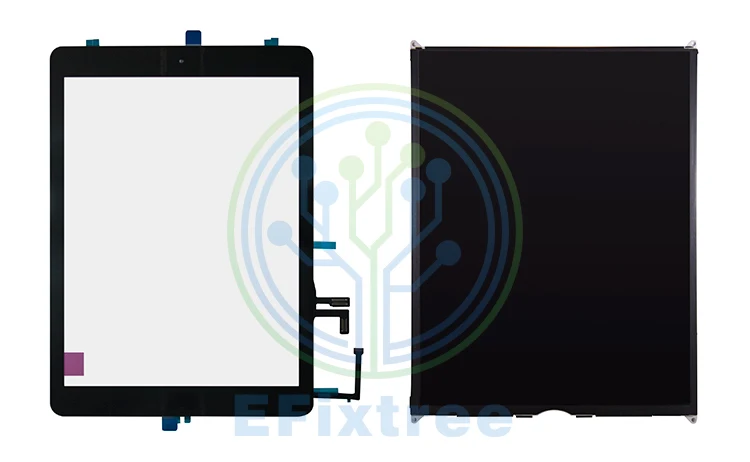 Высокое качество A1474 A1475 A1476 Сенсорная панель ЖК-дисплей экран для iPad Air сенсорный экран дигитайзер панель Черный Белый