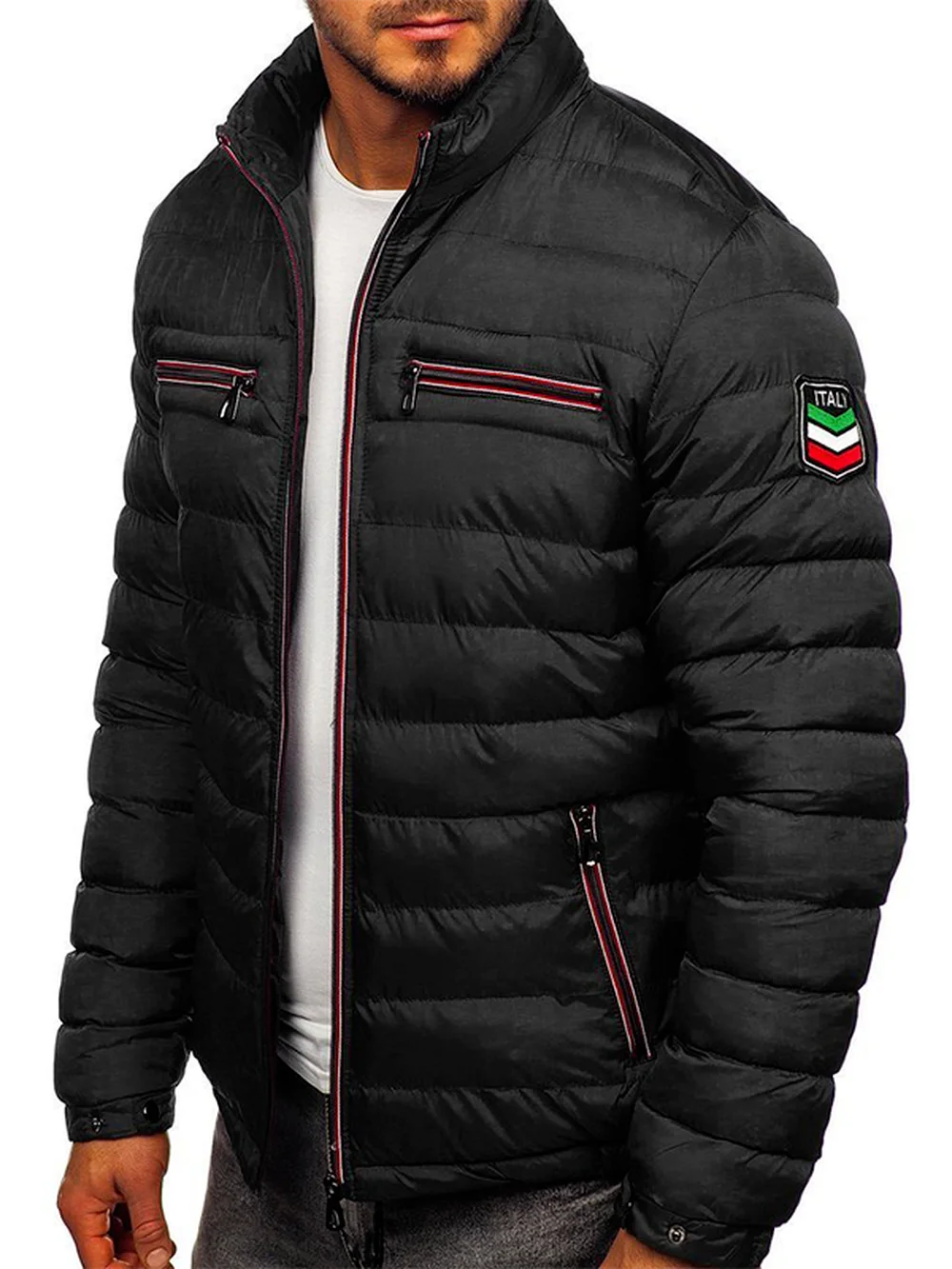 

ZOGAA Fashionable Men's Stand Collar Winter Warm Cotton Jacket