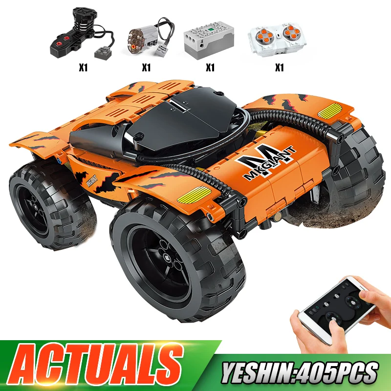 

MOULD KING 18025 High-Tech Car Toys APP RC Motorized Giant Climbing Car Model Building Block Assembly Brick Kids Christmas Gift