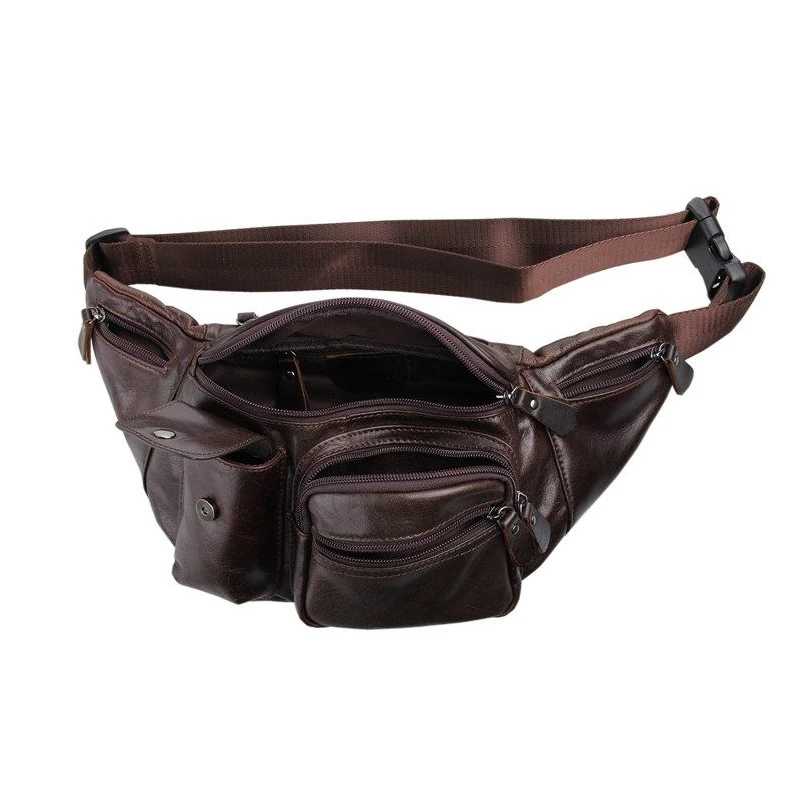 J. M.d великолепные Поясные Сумки из натуральной коровьей кожи забавная сумка