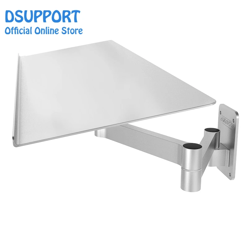 Поднос для клавиатуры и монитора двойного использования Настенный Складной