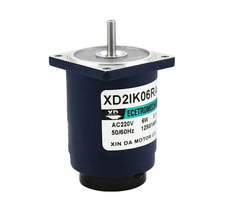 Мотор переменного тока 220 В 6 Вт скоростной Регулируемый однофазный