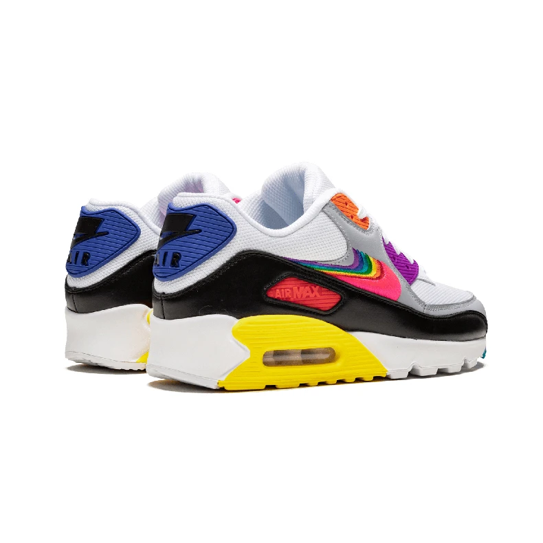 Nike Air Max 90 будь настоящим женские кроссовки на воздушной подушке кроссовки дышащая нескользящая обувь CJ5482-100