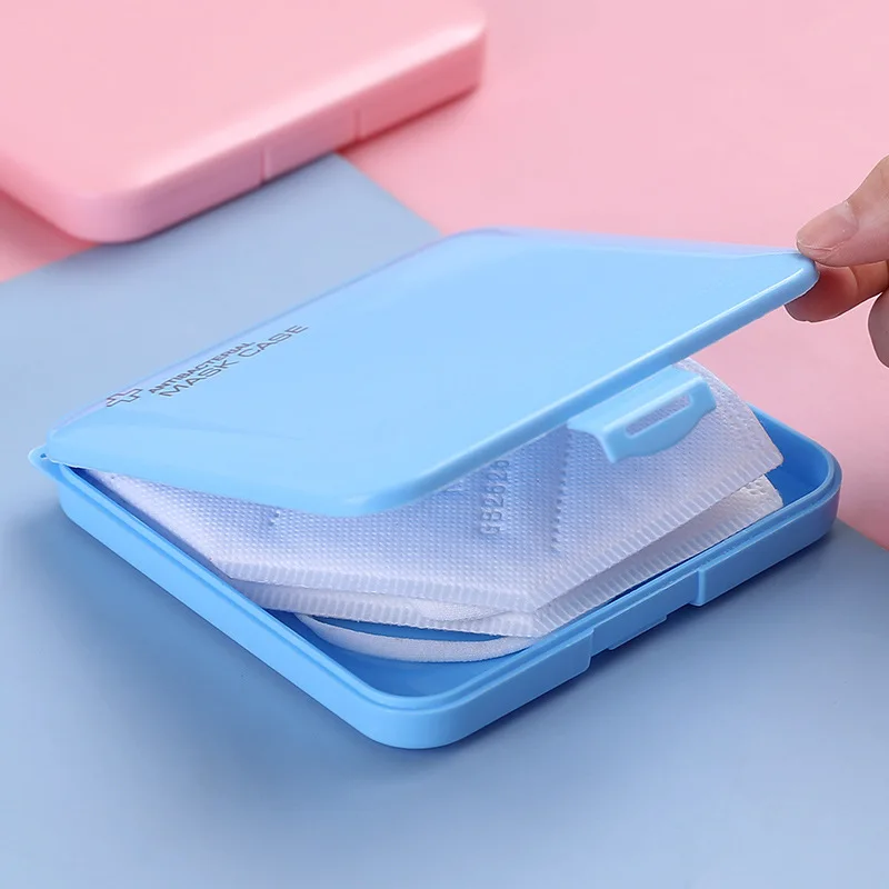 Портативный контейнер для хранения масок лица одноразовая коробка N95 утолщенная