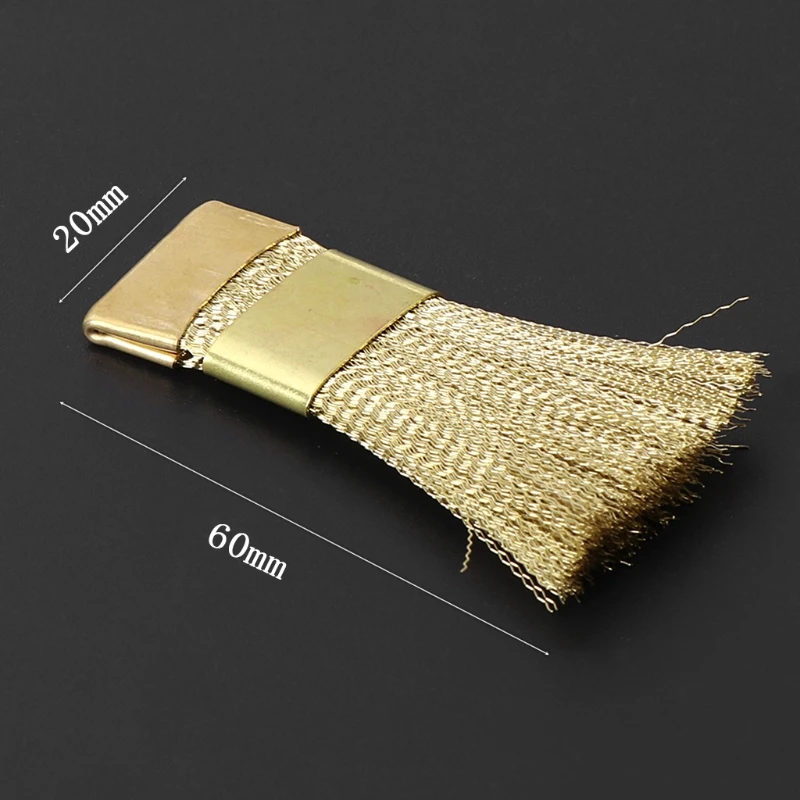 

L38B Nail Drill Bits Cleaning Brush Copper Wire Brushes For Electric Manicure Brusher