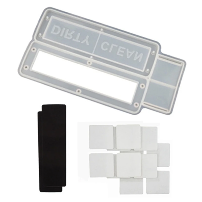 

Dishwasher Mobile Phone Sign Epoxy Resin Mold Home Ornaments Silicone Mould DIY Crafts Jewelry Casting Tool