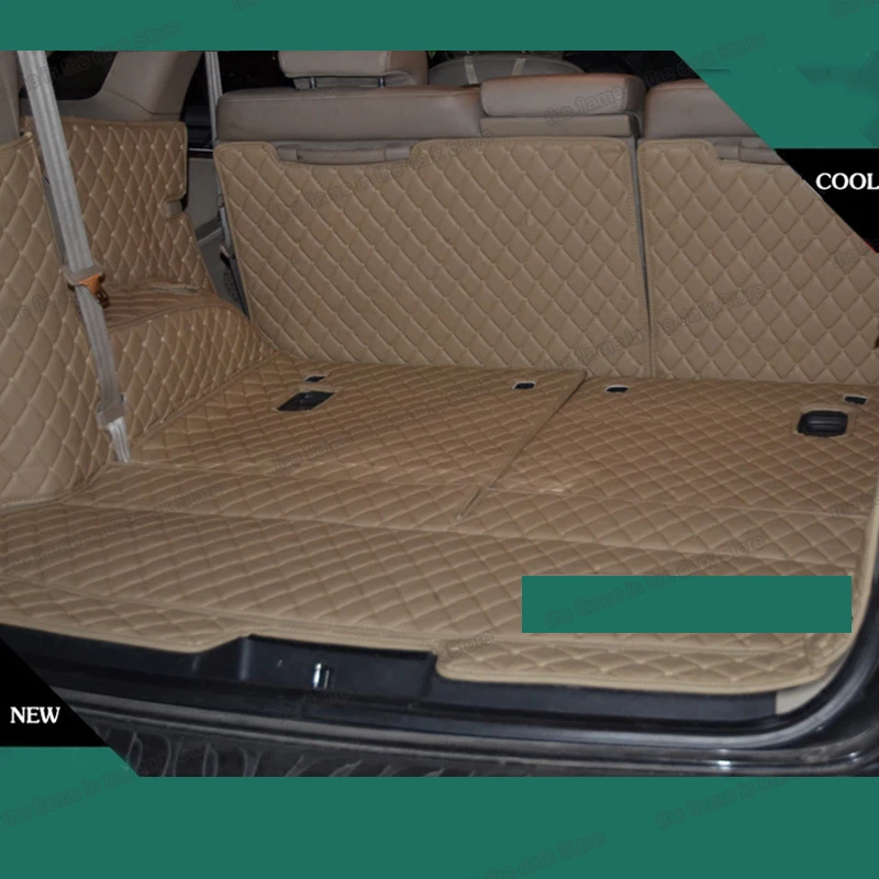Кожаный коврик для багажника автомобиля hyundai veracruz груза 2006 2007 2008 2009 2011 2012 2013 2014 2015