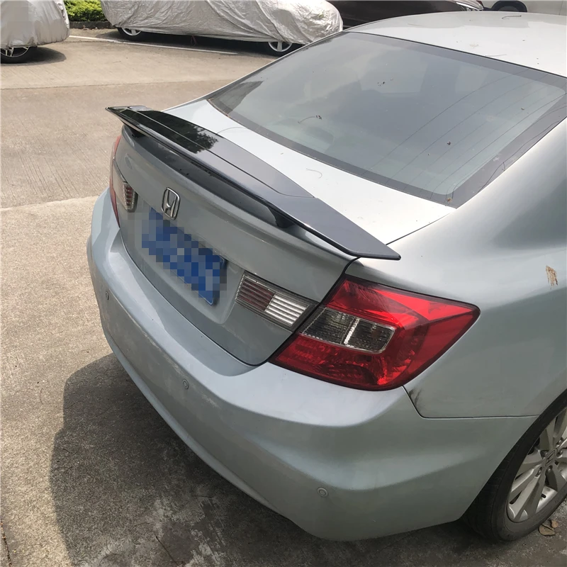 Спойлер для Honda Civic 2012 2018 спойлер высококачественный материал из ABS TF карты заднее