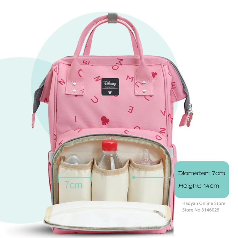 

2021 Disney Mummy Bag Multifunctional Large Capacity Waterproof Backpack Supports Bulk Purchase and One Piece Delivery