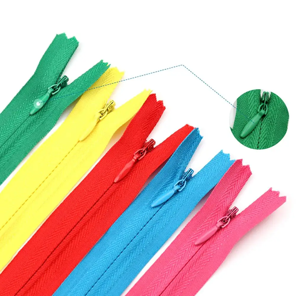 10Pcs/Pack 55cm 3# Colorful High Quality Invisible Zipper Nylon Coil For DIY Handcraft Cloth Sewing Accessories Wholesale | Дом и сад