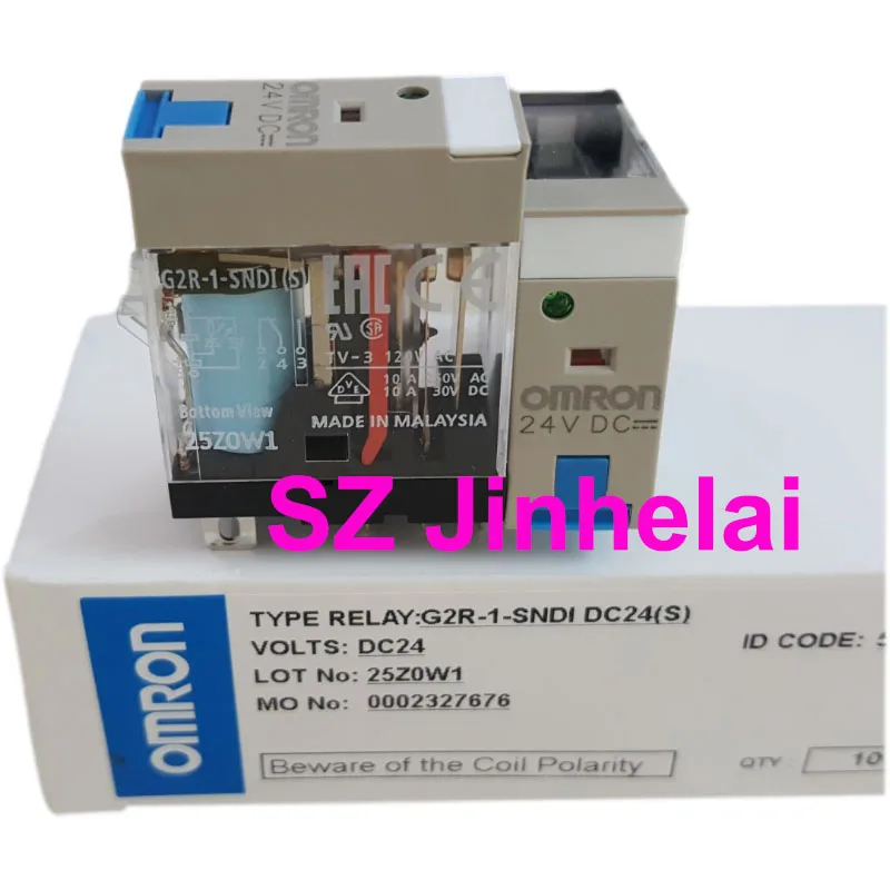 Peças Omron 24vdc Autêntico Relé Original Dc24 10 G2r-1-sndi s