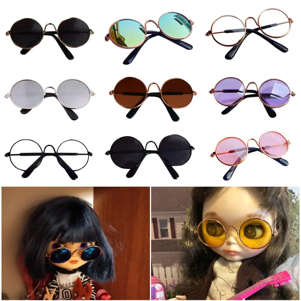 Кукла крутые очки солнцезащитные для BJD Blyth American Grils Toy Photo Props | Аксессуары одежды