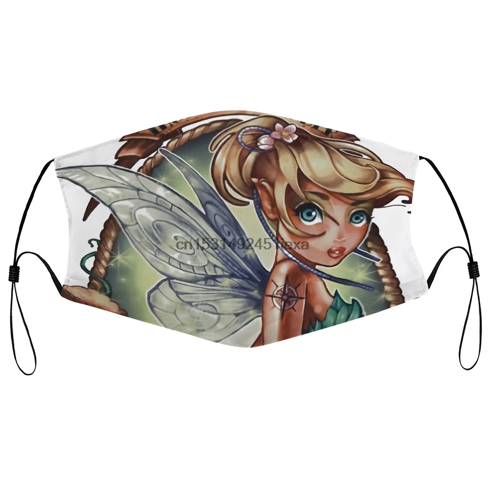Пылезащитная маска с фильтром для мужчин простой стиль мультяшная фея