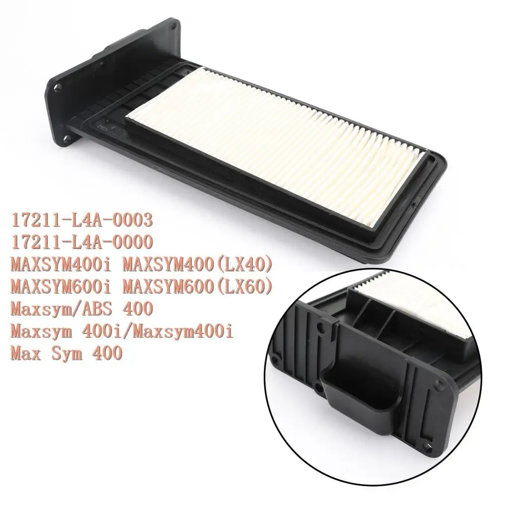 

Air Cleaner for SYM Maxsym 400 400i LX40 2011-2016 600 600i LX60 2011-2013