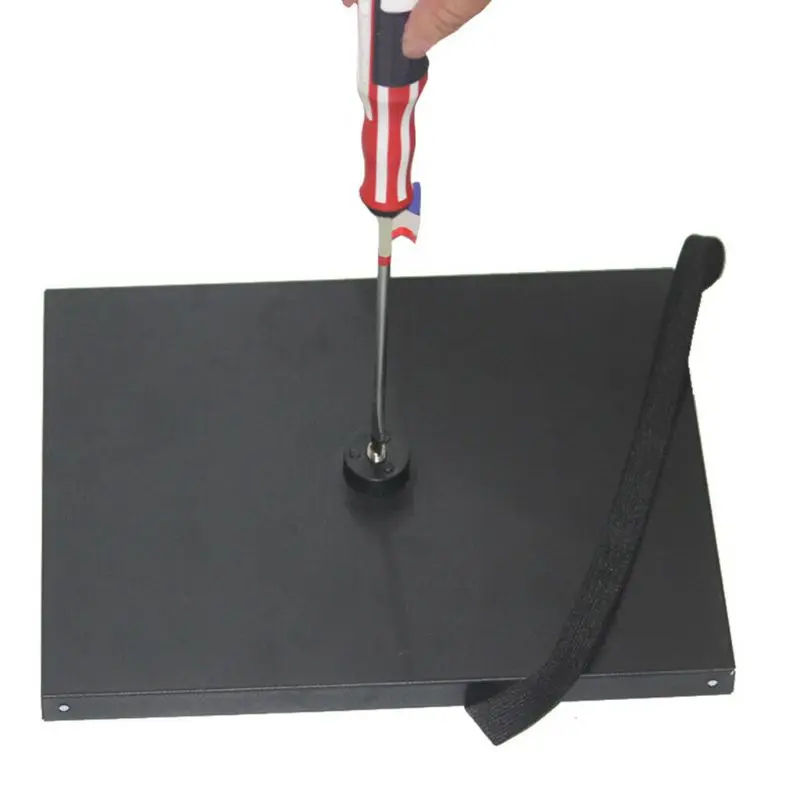 

24x34 Floor Stand Universal Tray for Projectors Monitors Notebook Computers Other equipment with Non-Slip Pad Belt