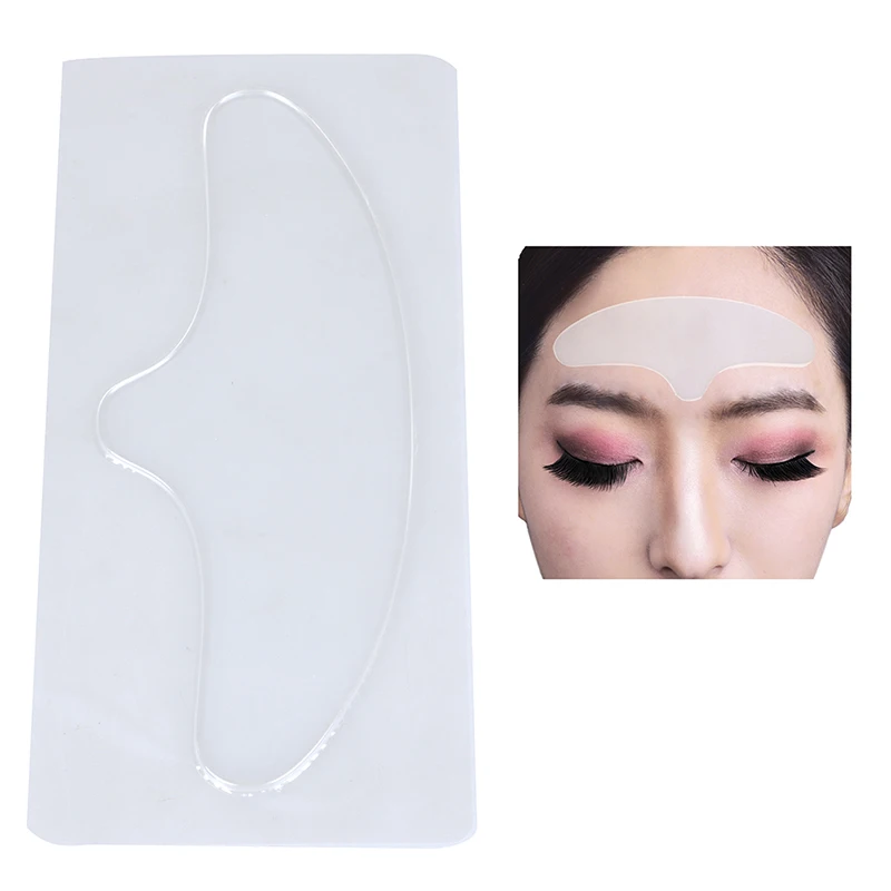 

1 шт. силиконовый прозрачный уход за кожей многоразовые крем для лица против морщин и Налобная накладка тонкий морщин наклейка на лоб патч