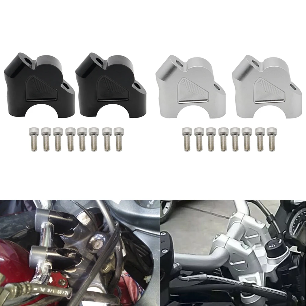 2019 R1250GS для BMW R1200GS LC R 1200GS Adventure ADV 2014 2015 2016 2017 2018 Руль Riser Clamp Back Move Mount | Автомобили и