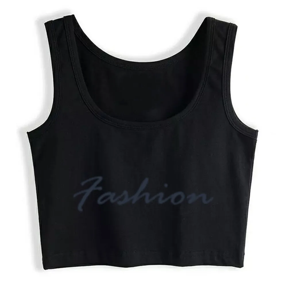 

Crop Top Women Fashion Harajuku Tank Top Women Vintage Women Clothes