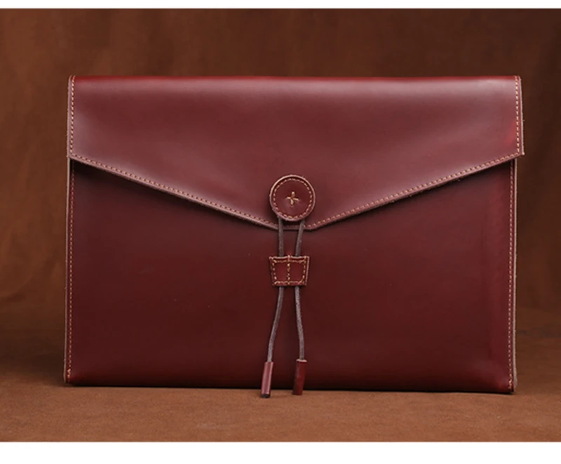 Men Bag Messenger Handbag Genuine Leather Women Brown Crazy Horse Business Briefcase For Man Document Holder A4 Hand 0021 | Багаж и сумки