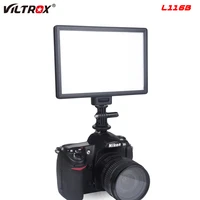viltrox l116b camera super slim lcd display dimmable studio led video light lamp panel for for camera dv camcorder dslr photo