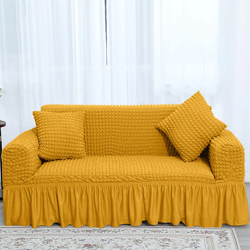 

Клетчатый однотонный эластичный чехол для дивана в гостиную, эластичные секционные Чехлы для дивана, чехол для дивана L-образной формы, необ...