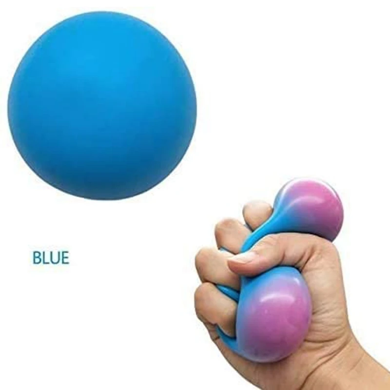 

Colorful Vent Ball Press Decompression Toy Relieve Anti Stress Balls Hand Squeeze Fidget Toy Pack For Child Kids Antistress