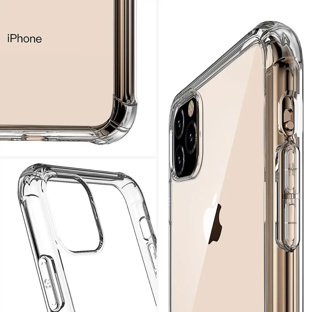 Защитный чехол-подушка безопасности для iPhone 11Pro X XS MAX XR 7 8 Plus 6 6s мягкий