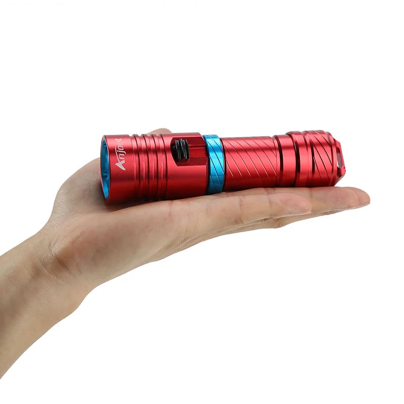 Новинка 1 шт. портативный светодиодный водонепроницаемый фонарь CREE 100 лм м | Спорт