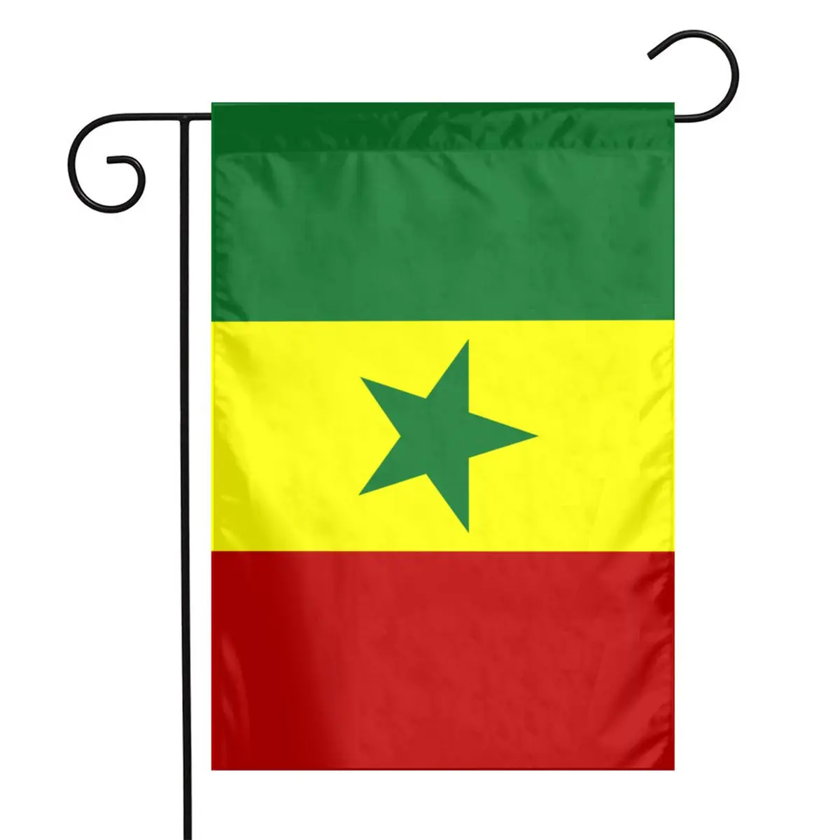 

Сенегальский Национальный флаг 30x45 см наружный Садовый флаг