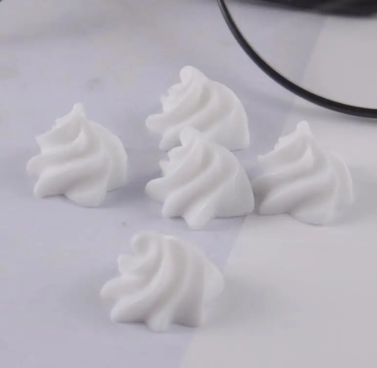 20 шт./лот шоколадная Смола плоская спина, кабошон Kawaii DIY художественное украшение из полимерного материала миниатюрный из смолы, в форме продуктов питания для телефона - Цвет: 05