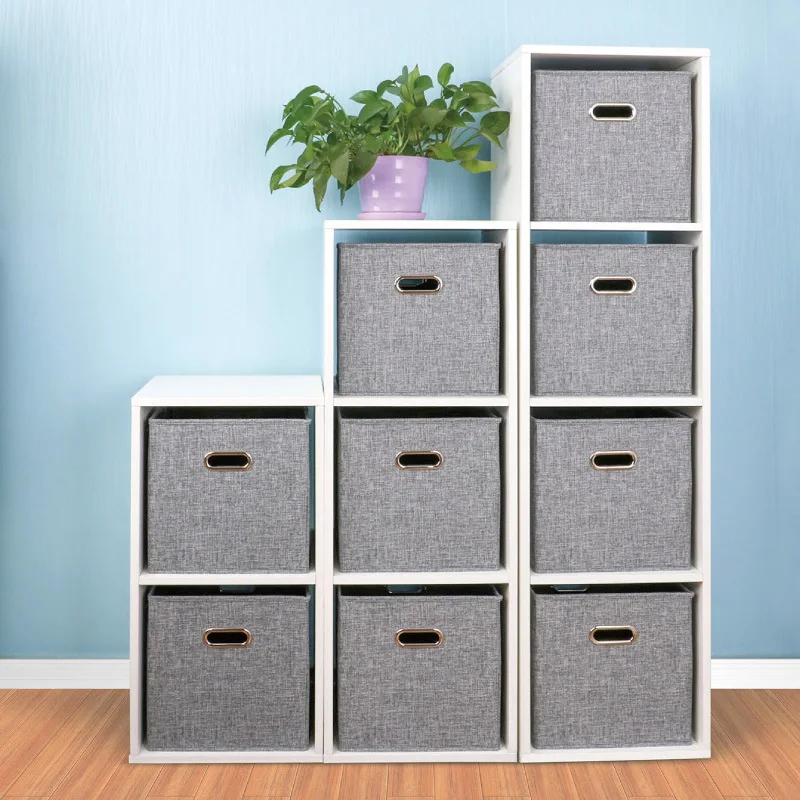 

closet storage organizer Folding Storage Box Closet Cubes Bins Organizer Kid Toy Storage Bins Offices for Storage Organization