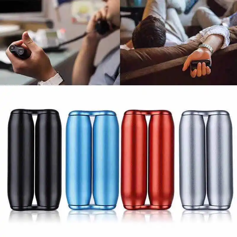 1Aluminum Alloy Fidget Roller Spinner Anti Anxiety Toy Adult Office Toys Finger Decompression Roller Metal Roller enlarge
