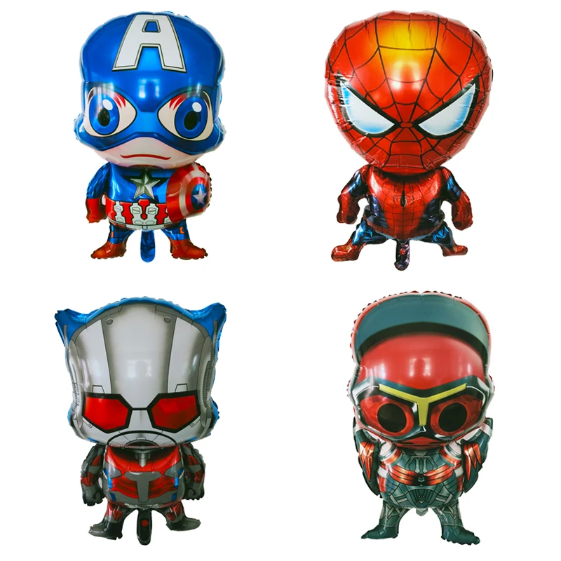 Фольгированный воздушный шар Мстители 1 шт. гелиевый супергероя с изображением