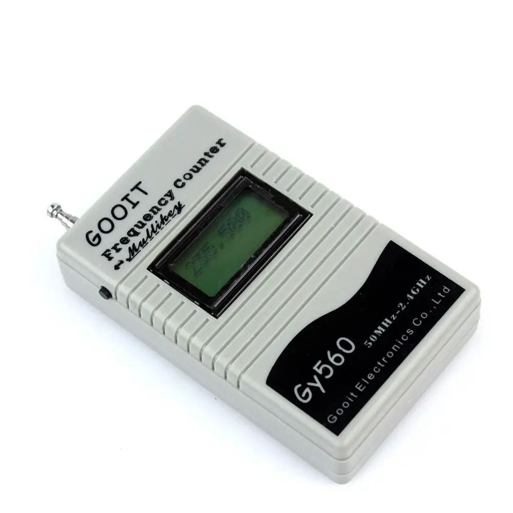 GY560 Frequency Counter Meter for Two Way Radio Transceiver 50 MHz-2.4 GHz 7 DIGIT LCD two way radios frequency | Мобильные телефоны