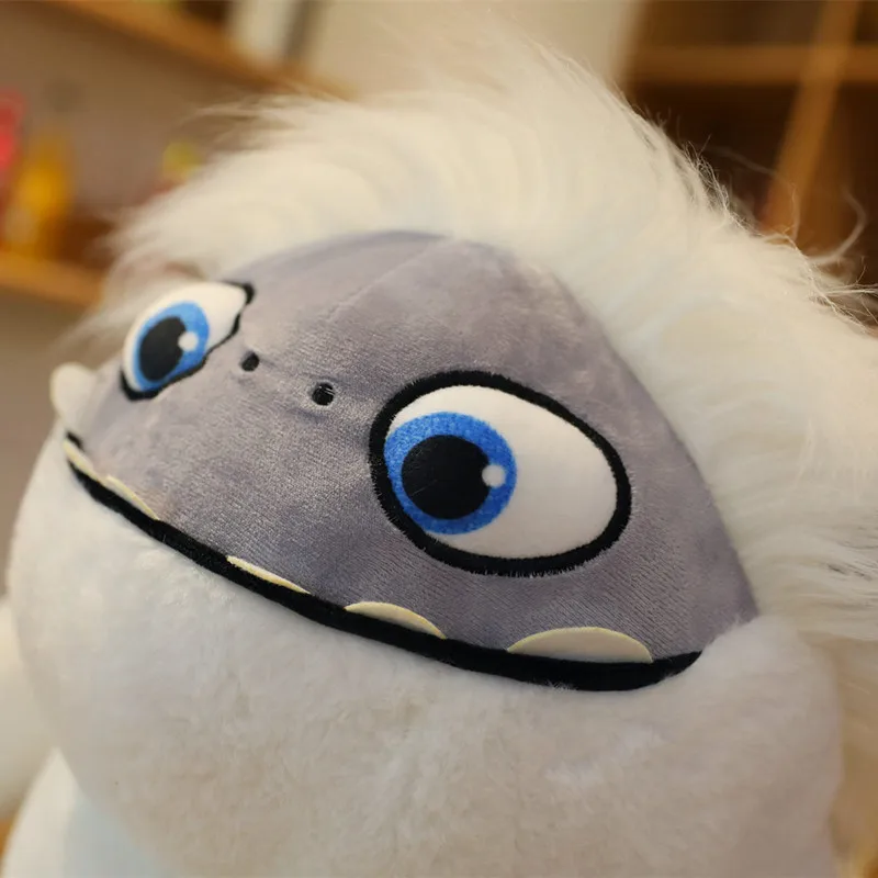 

23-90cm Abominable Yeti Snowman Mascot Kids sofa Pillow Cushion Doll Super Soft Stuffed Plush Toys Gift Christmas Creative Gift